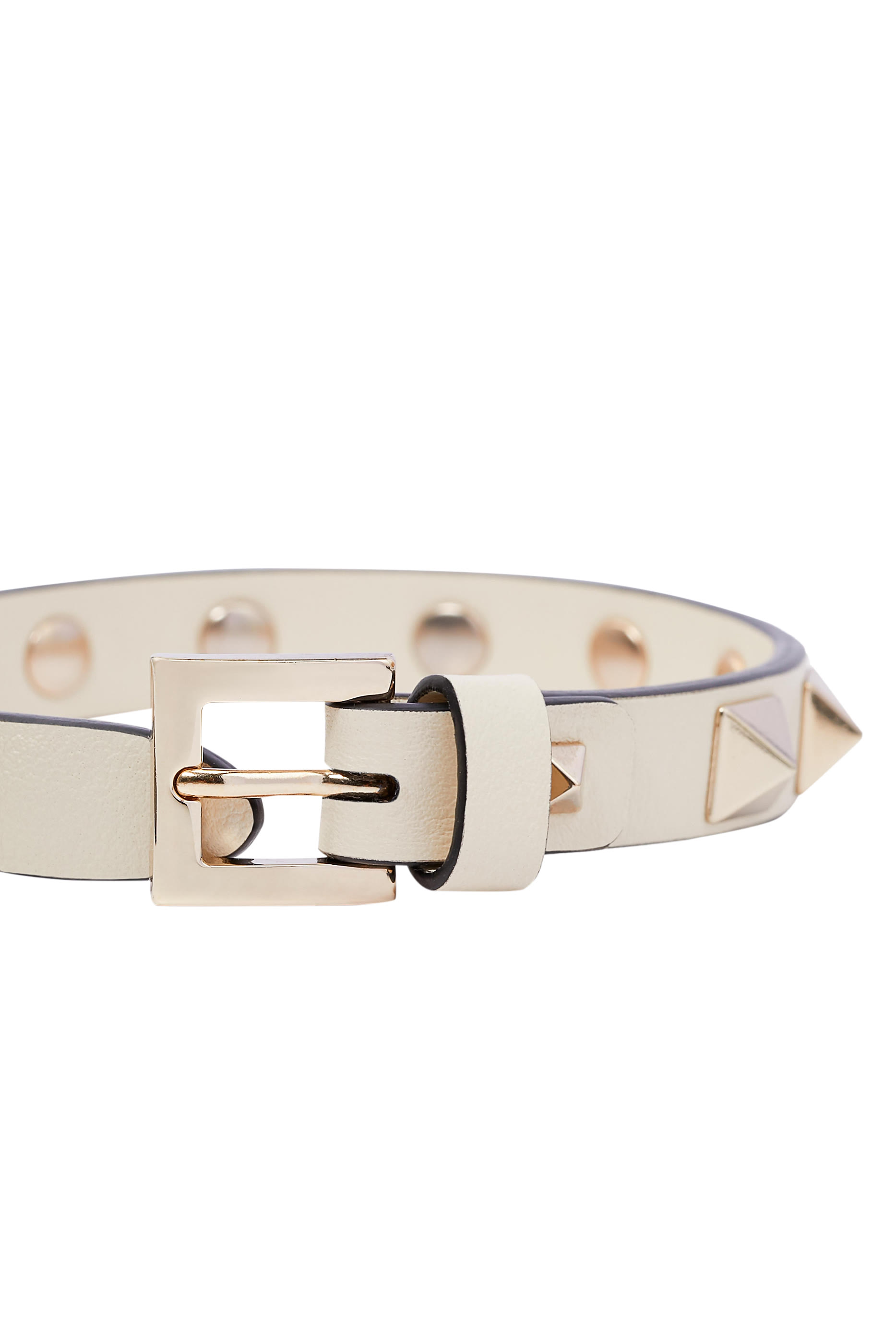 Rockstud Small Leather Bracelet