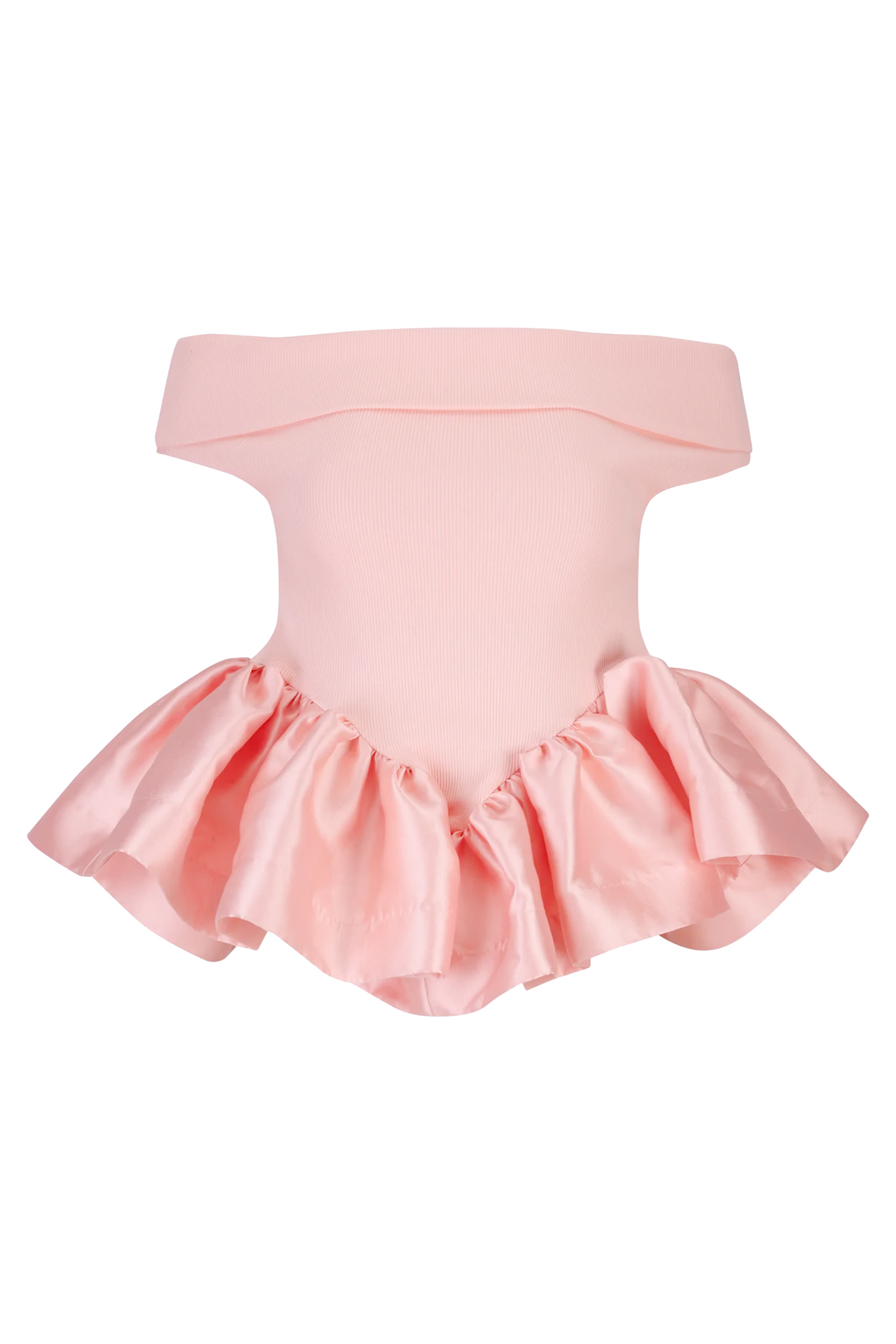 Off-Shoulder Peplum Top