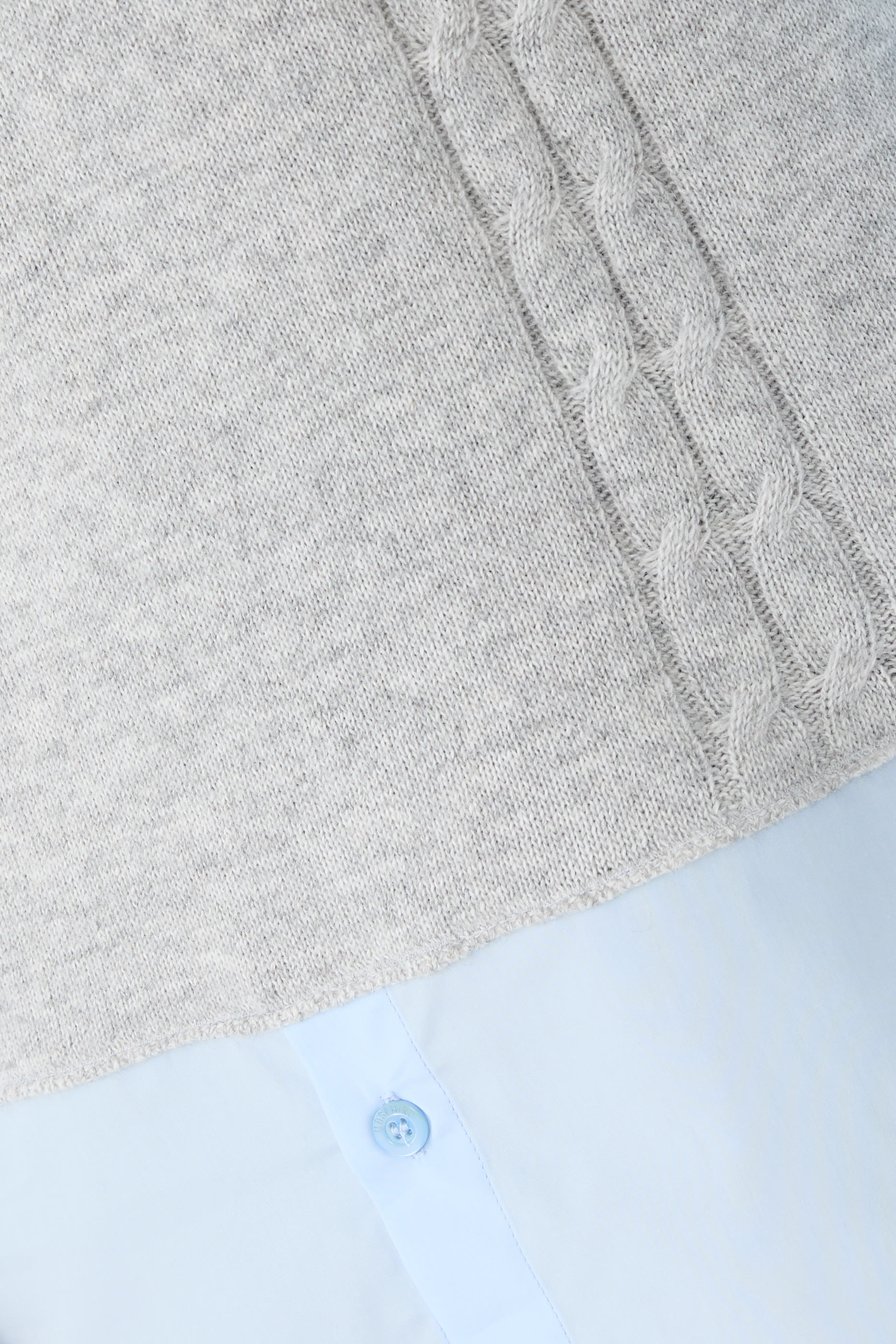 Wool and Cashmere Blend Pullover 