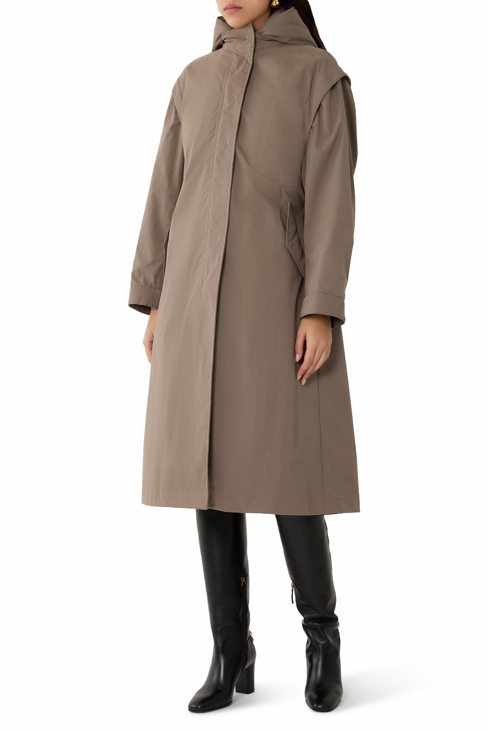 2-in-1 Padded Trench Coat