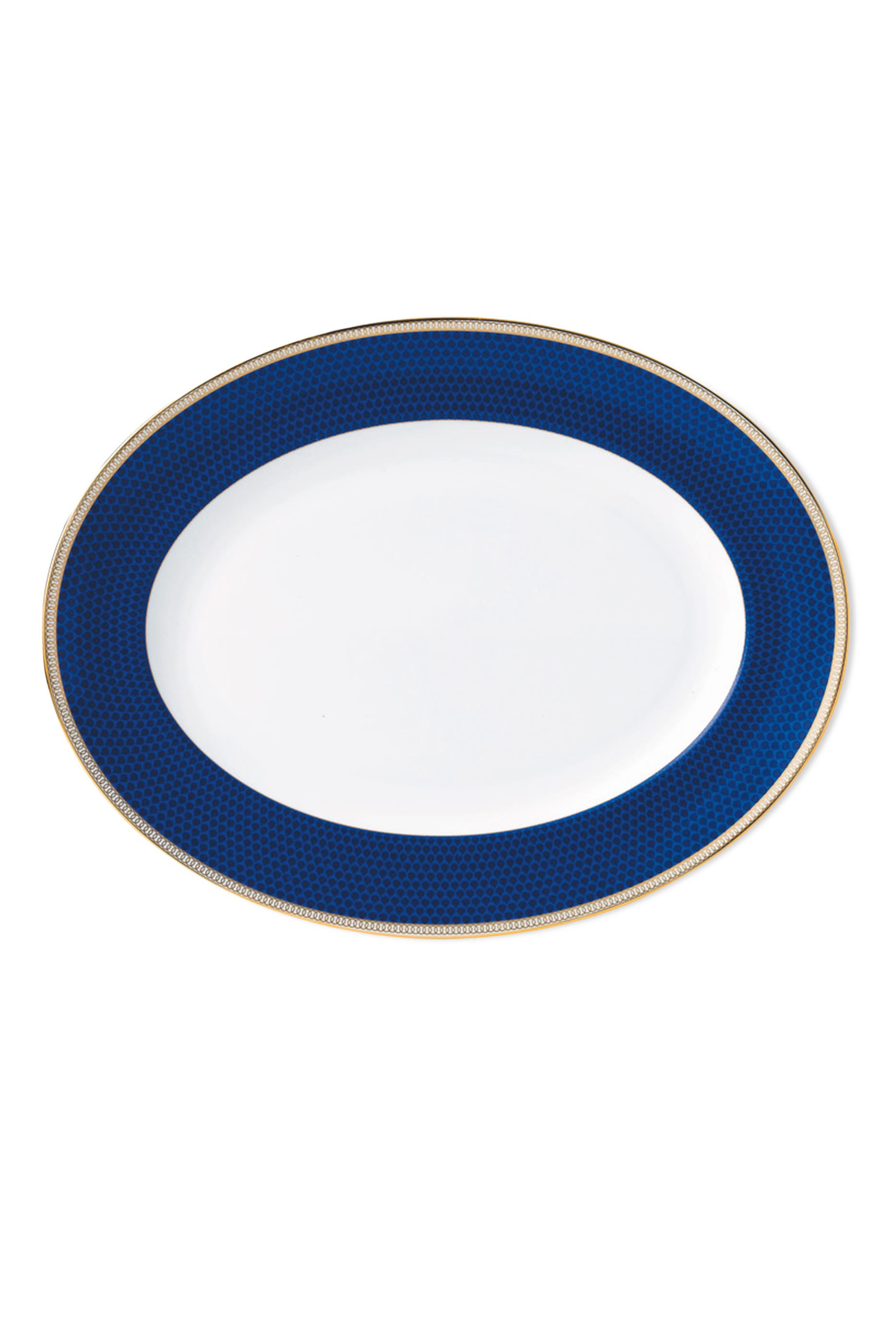 Hibiscus 35 Oval Platter