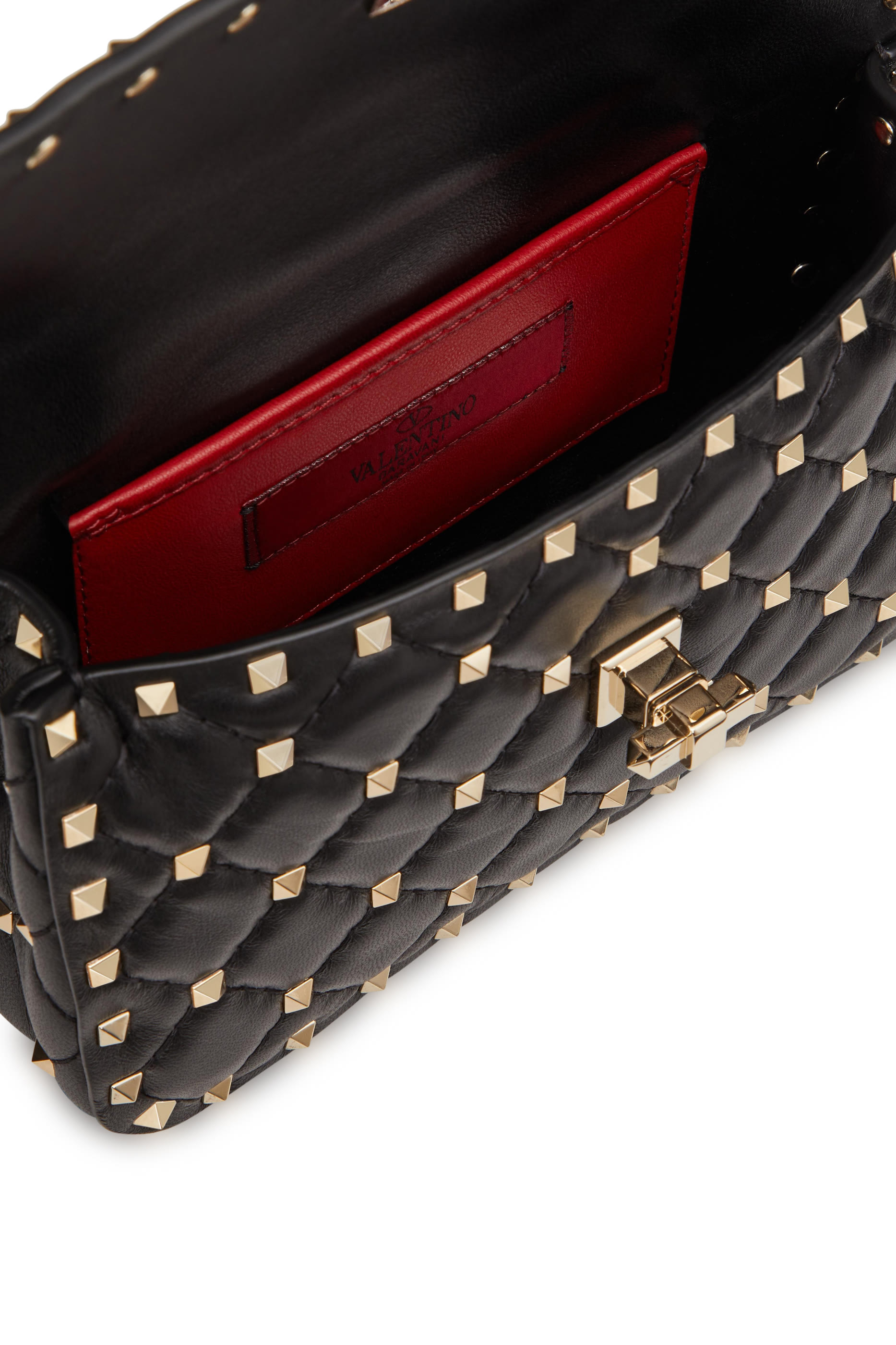  Rockstud Spike Shoulder Bag