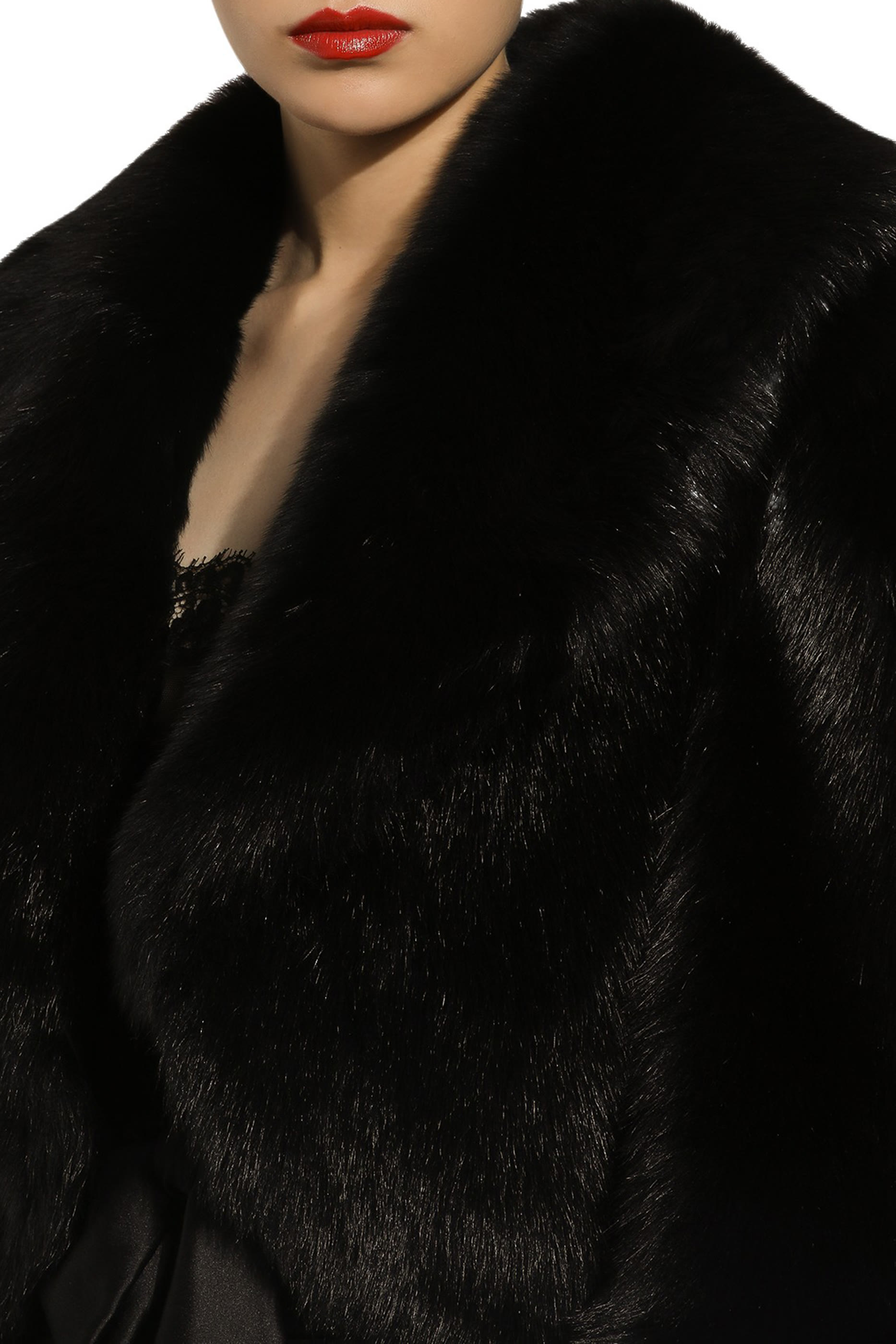 Short Lambskin Jacket with Belt