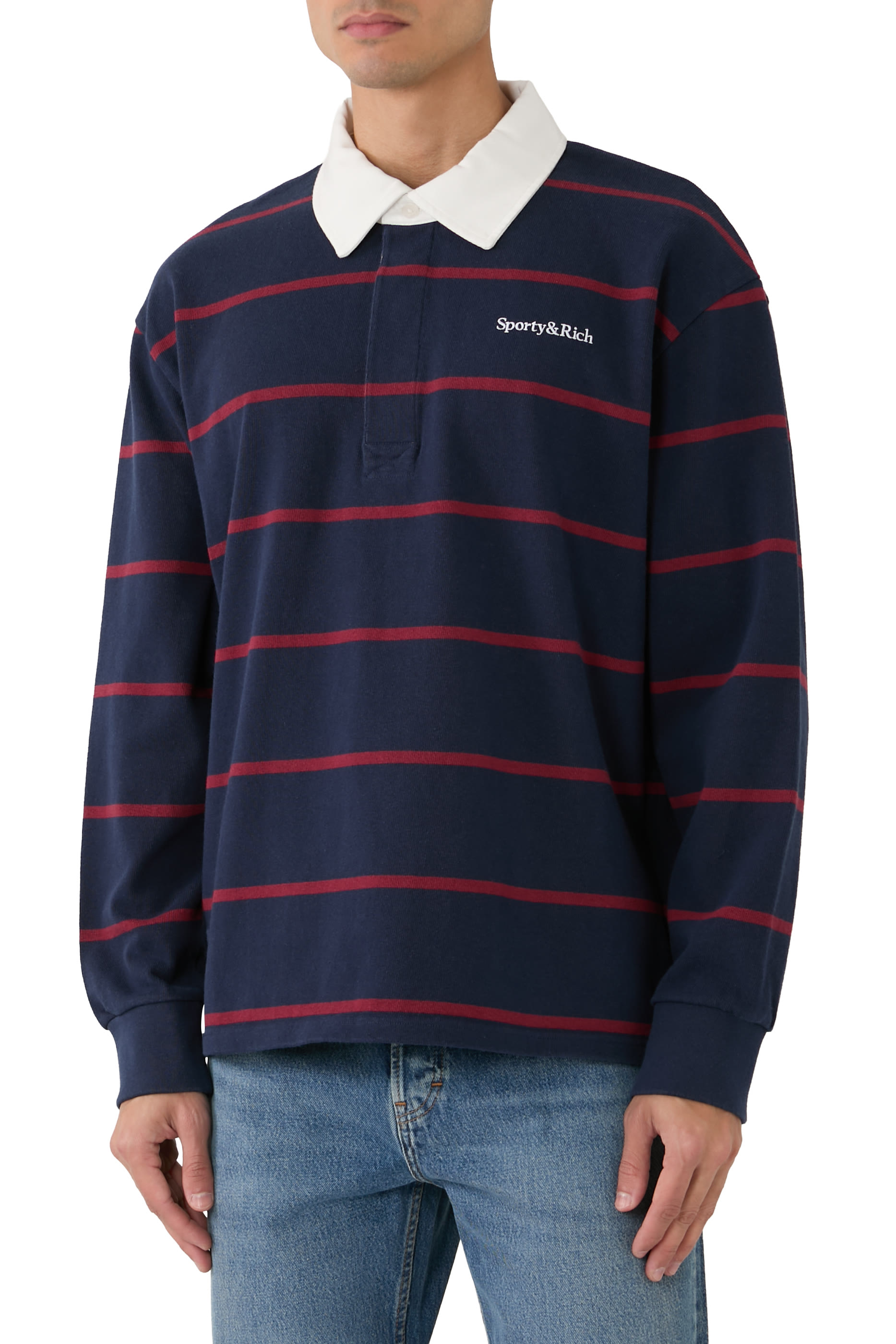 Serif Logo Rugby Polo