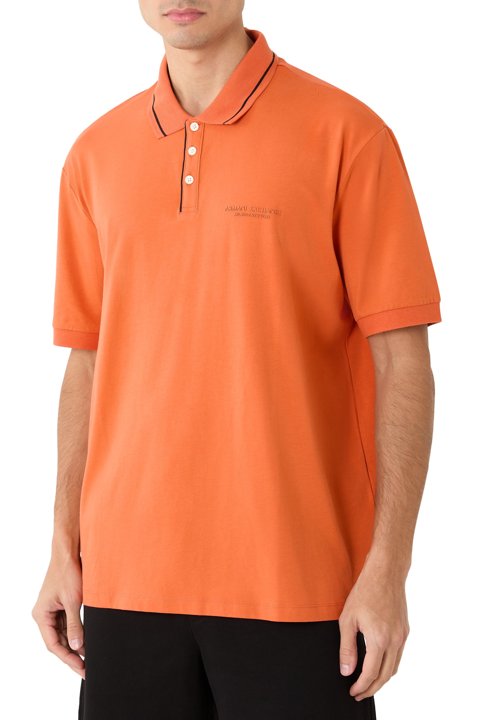  Regular Fit Polo Shirt in Stretch Jersey