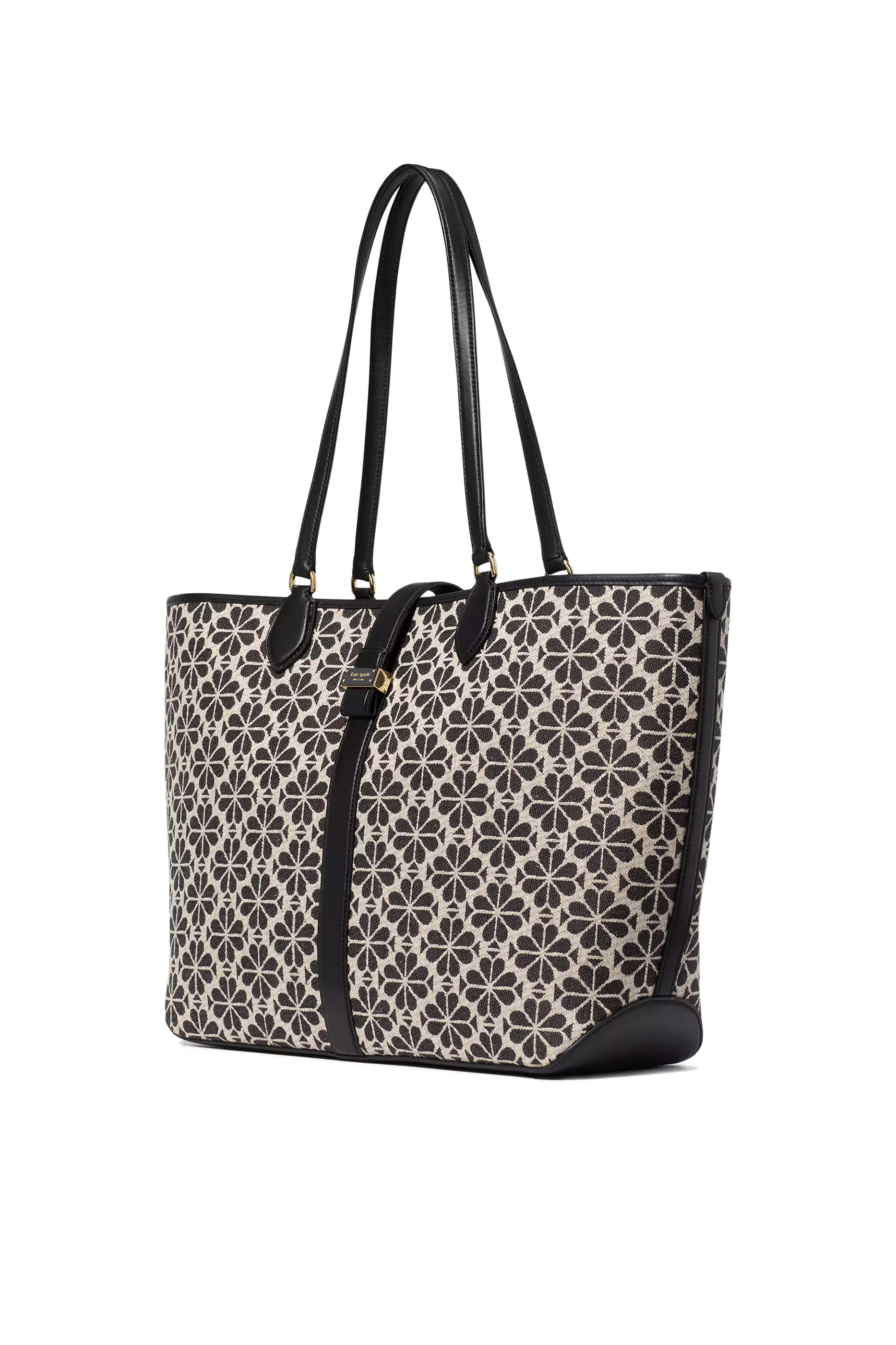 Spade Flower Jacquard Large Open Tote