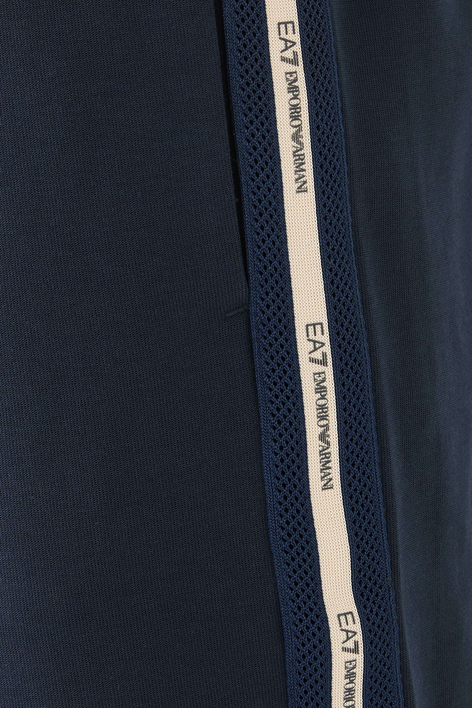 EA7 Side-Stripe Shorts