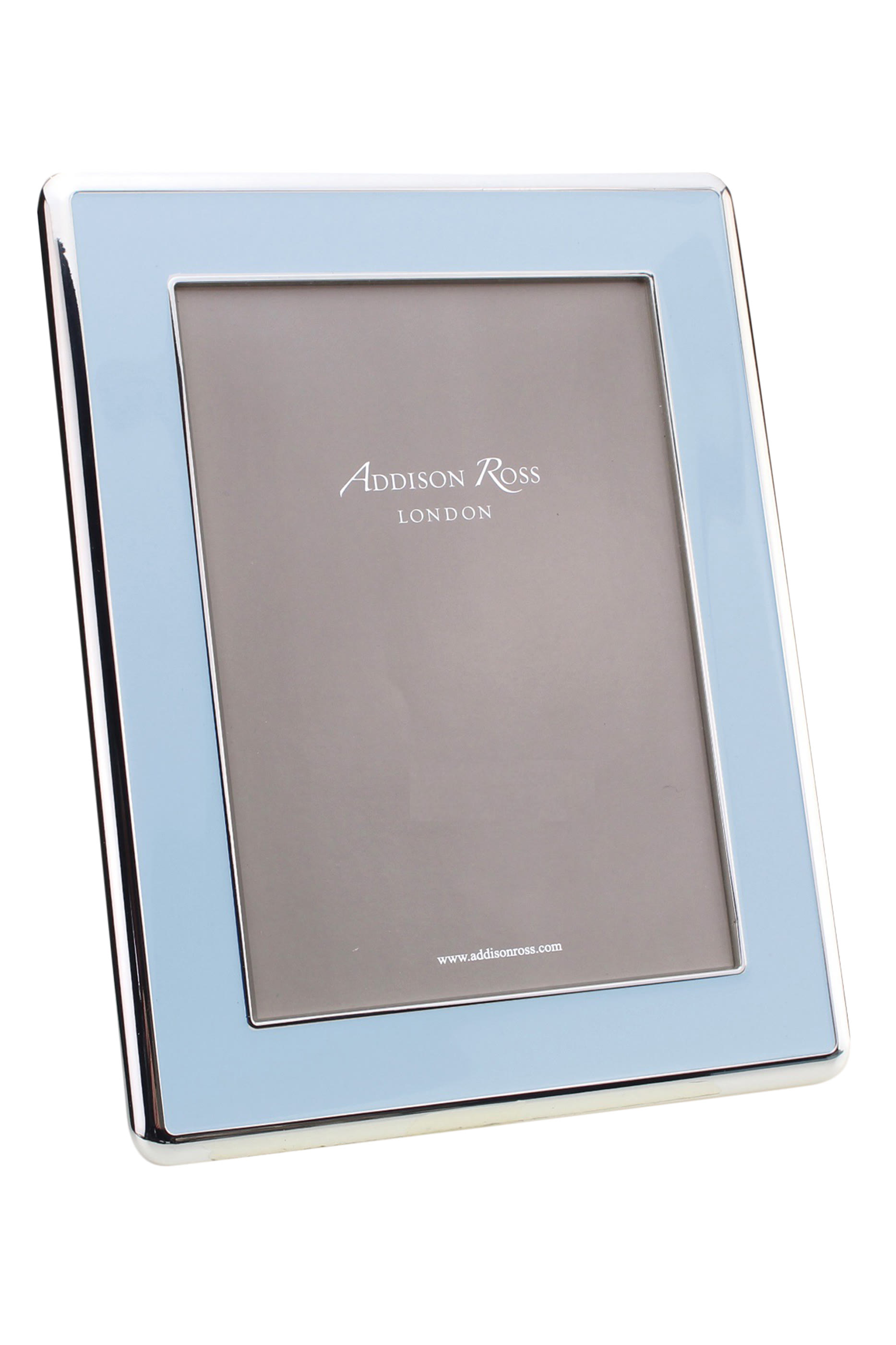 Curve Frame, Enamel & Silver 8x10