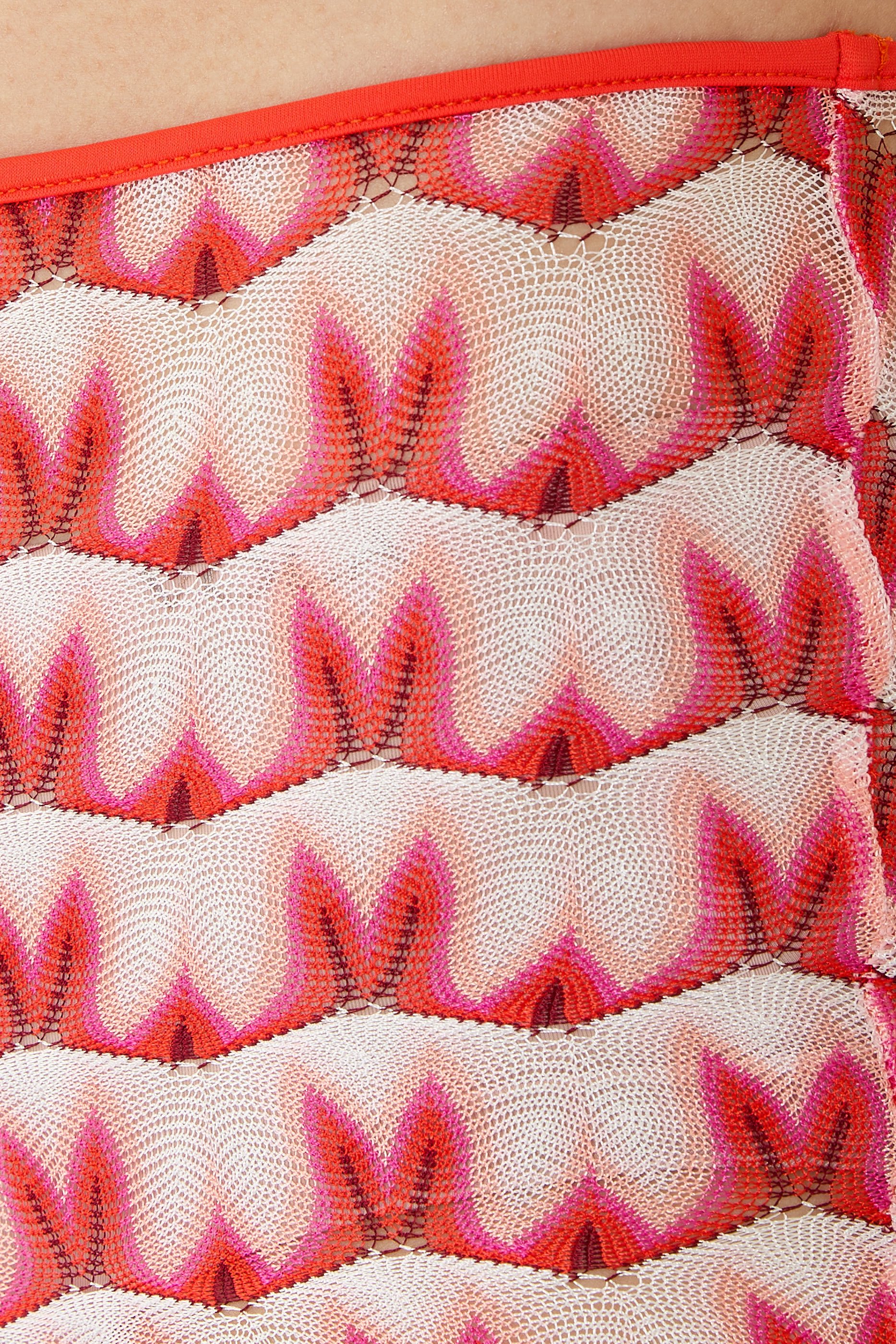 Flared Trousers in Floral-Pattern Viscose