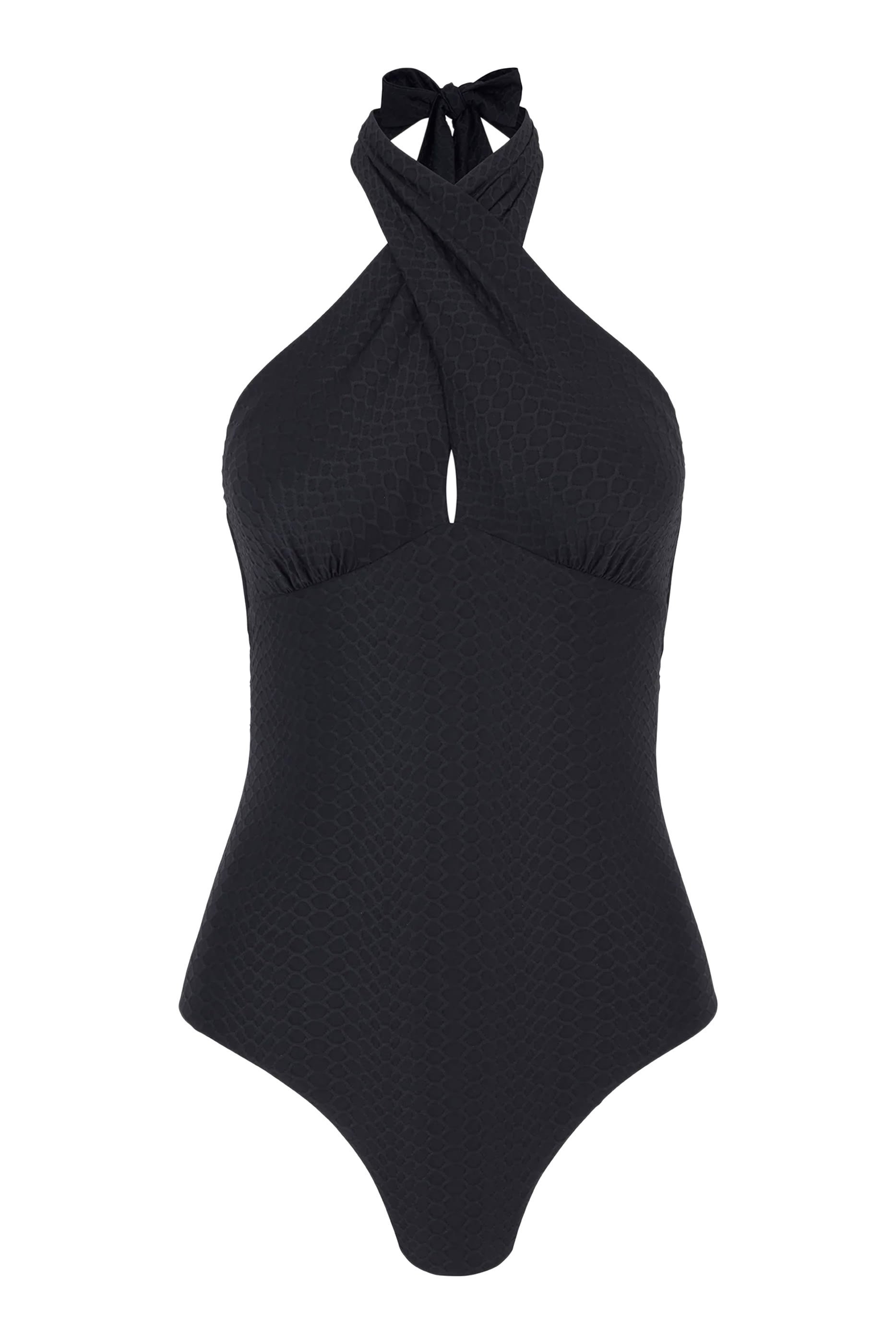 Snakeskin Jacquard Meteora Swimsuit