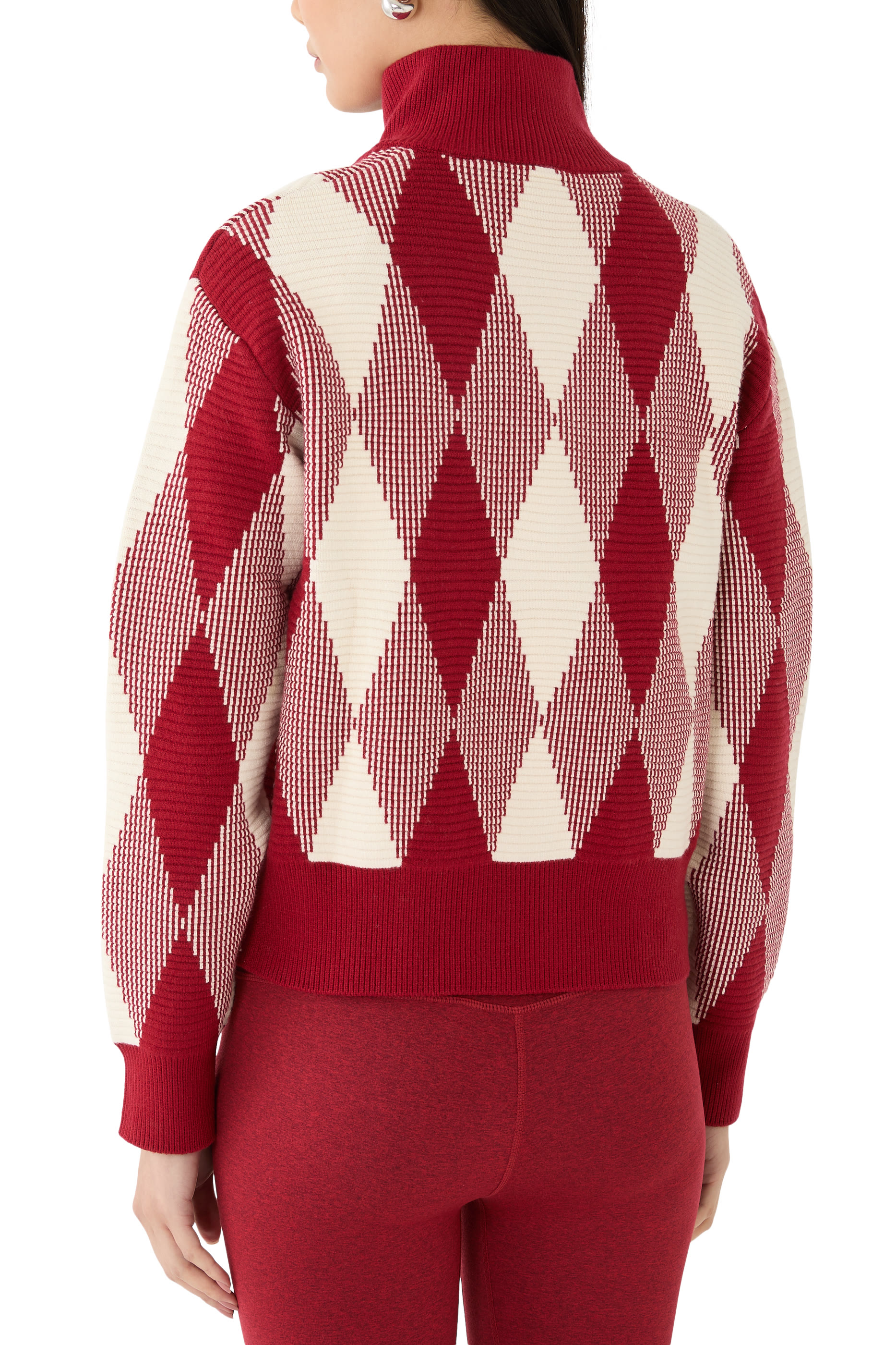 Karina Jacquard Knit Jacket