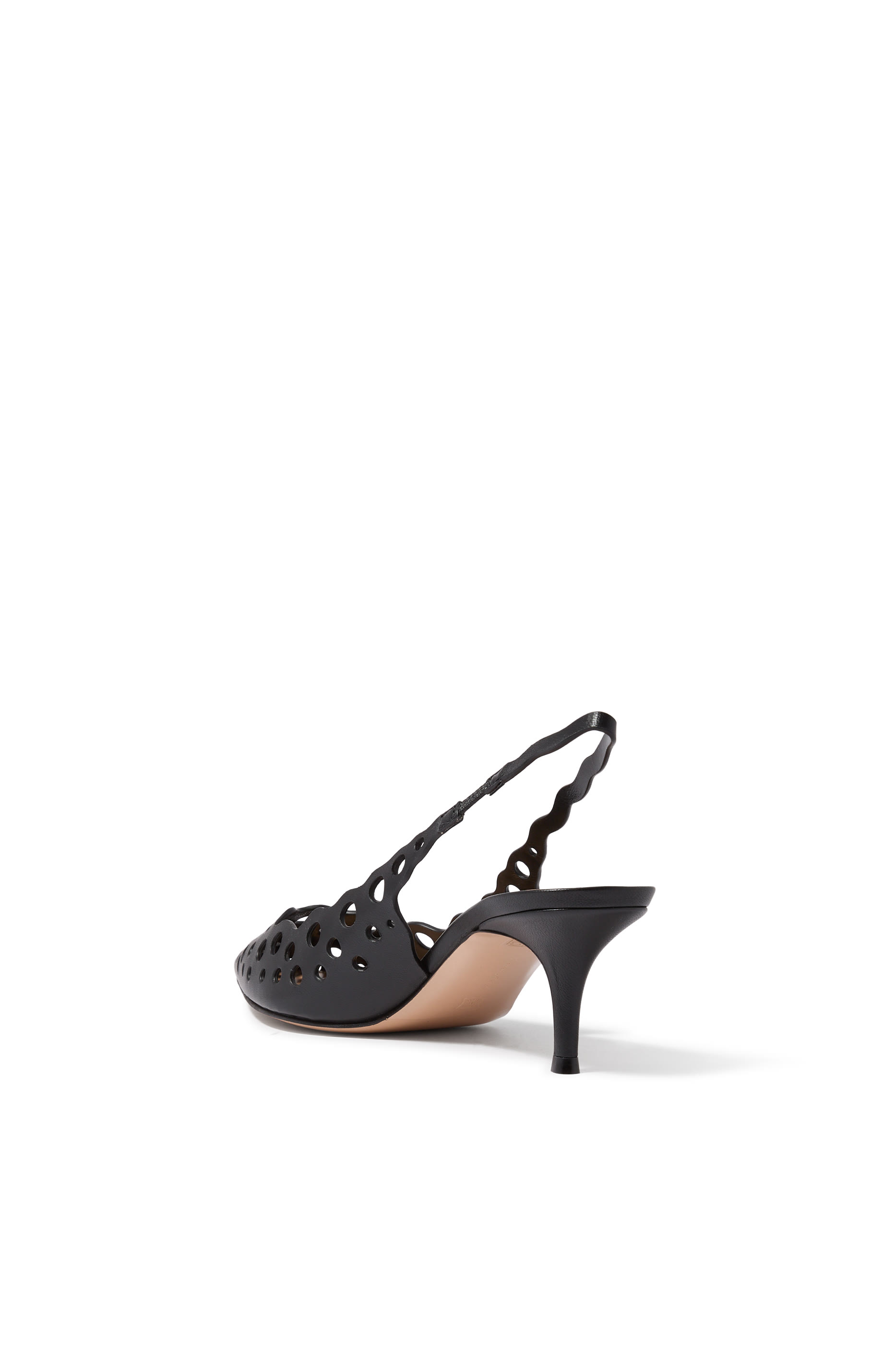 Cut-Out 55 Slingback Pumps
