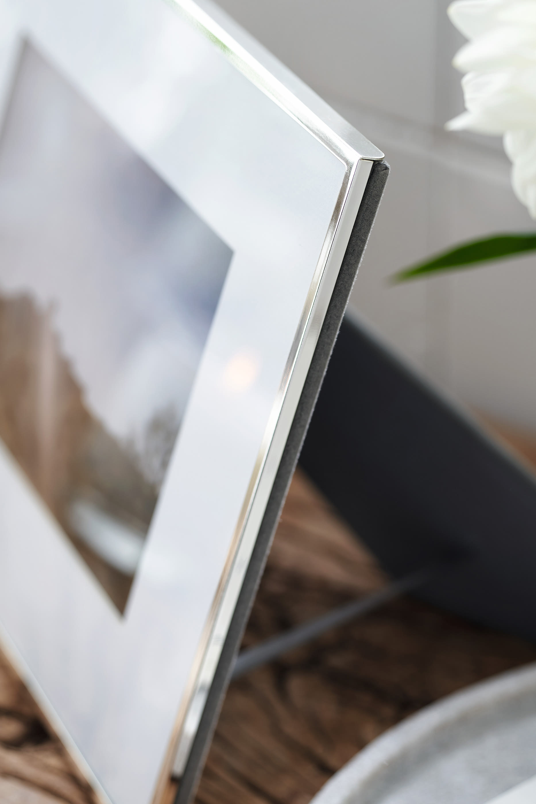 Fine Silver Photo Frame 5x7in