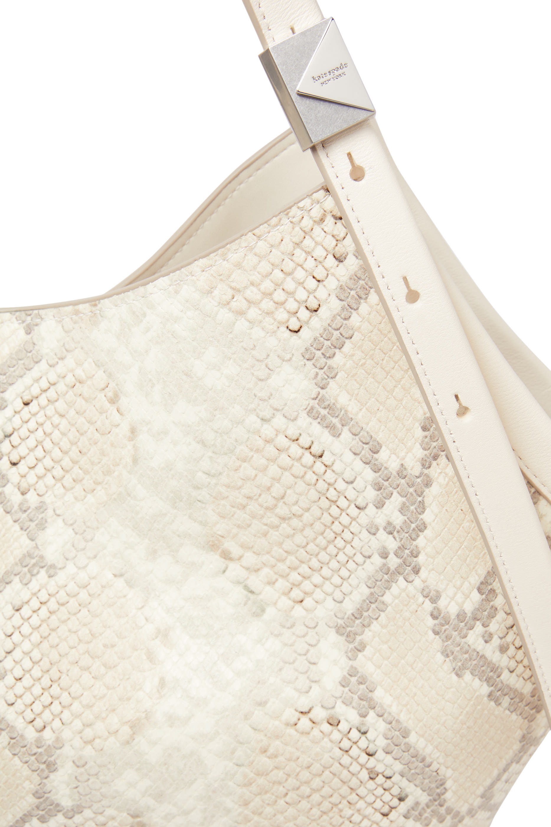 Deco Snake Embossed Crossbody Tote Bag