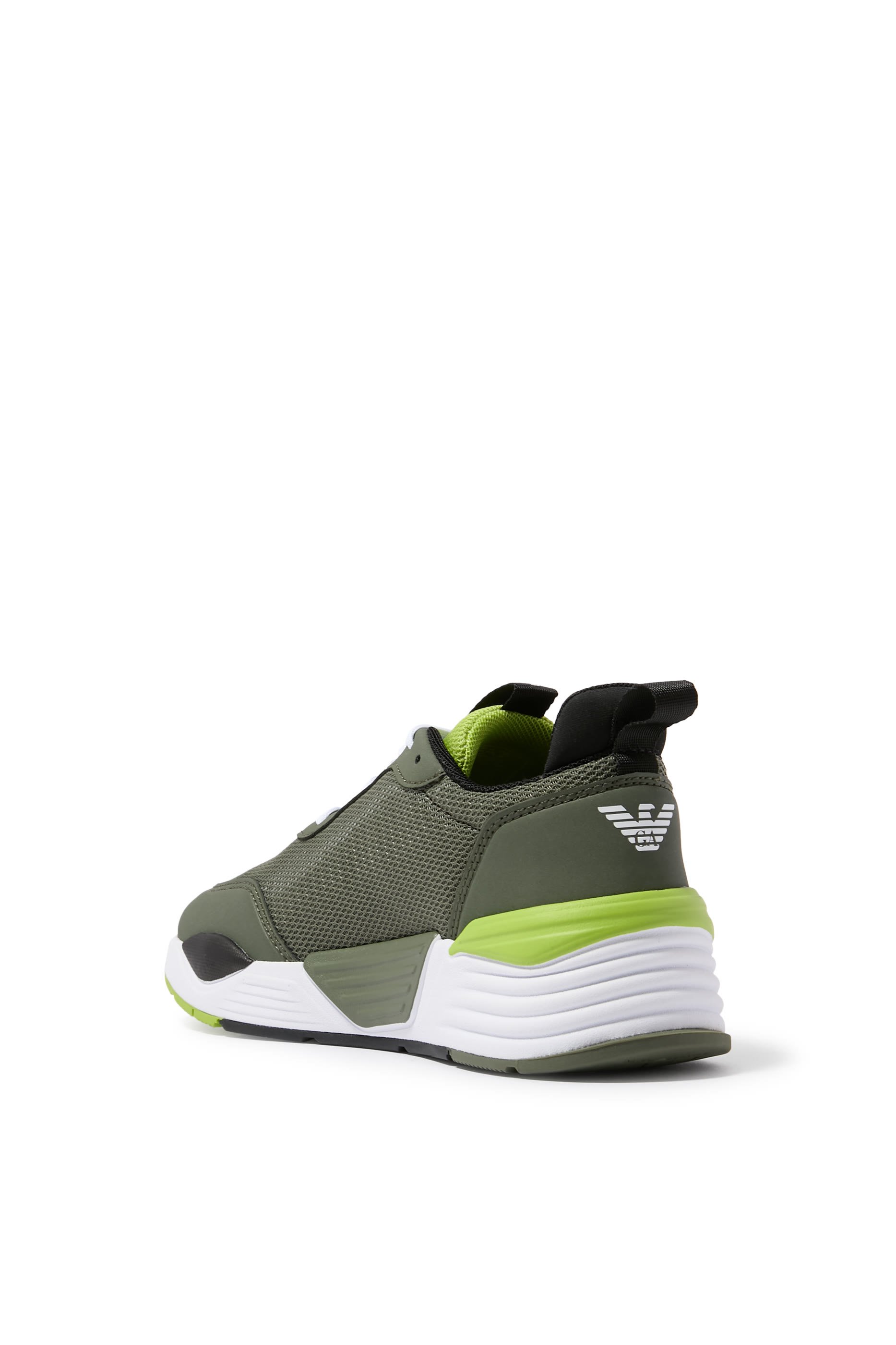 Kids EA7 Logo Sneakers