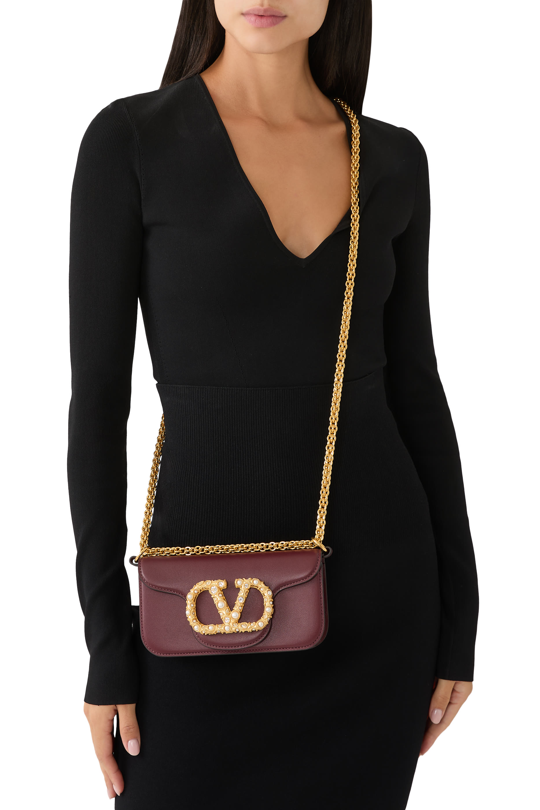 Loc&ograve; Jewel Logo Small Shoulder Bag