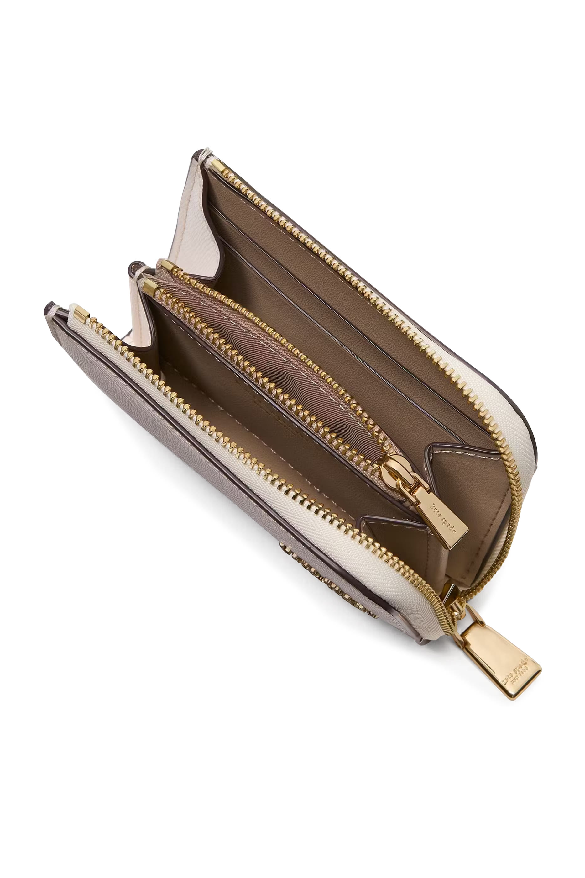  Devin Colorblocked Zip Card Case 