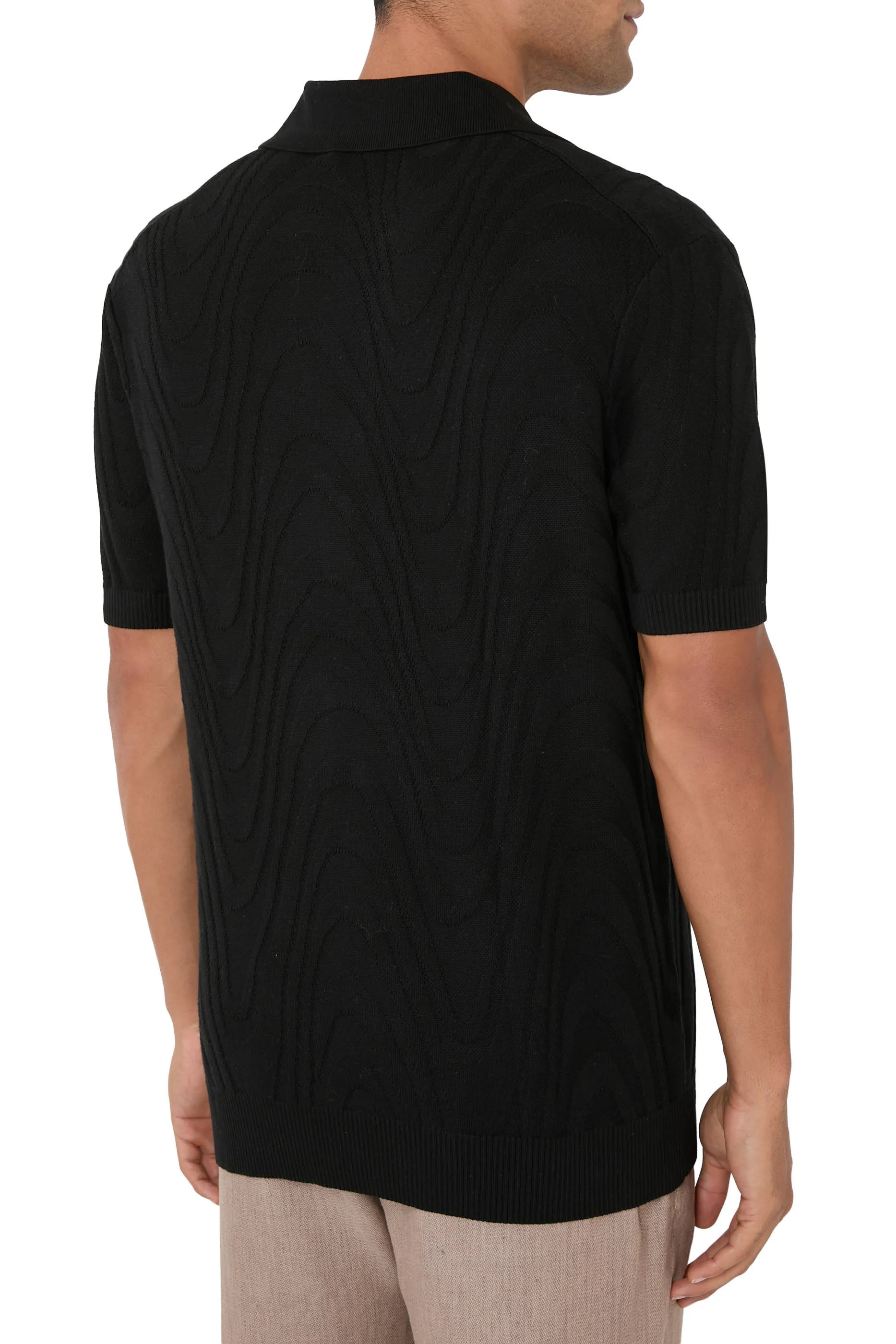 Rino Cotton-Silk Polo Shirt