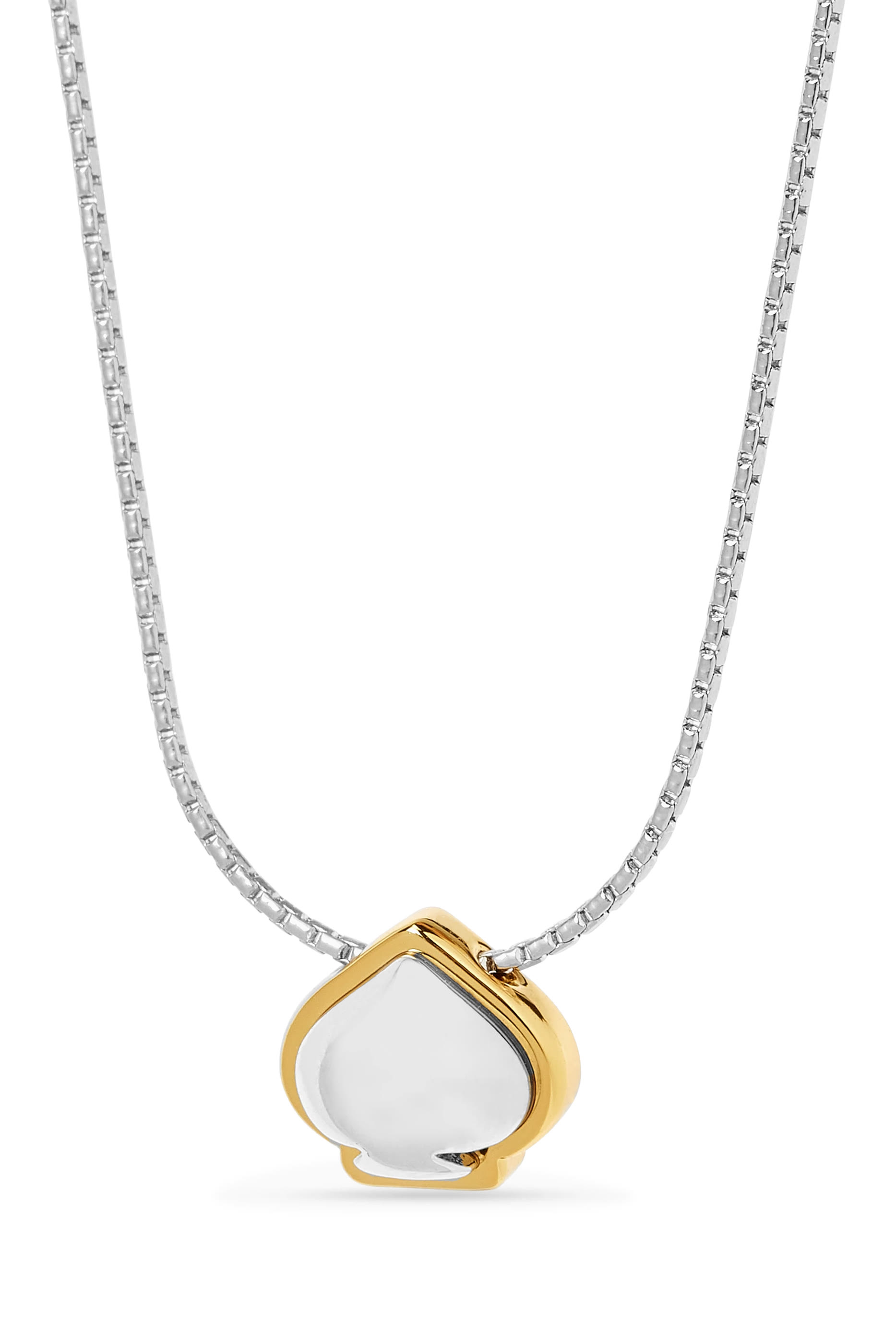 Sculpted Spade Pendant