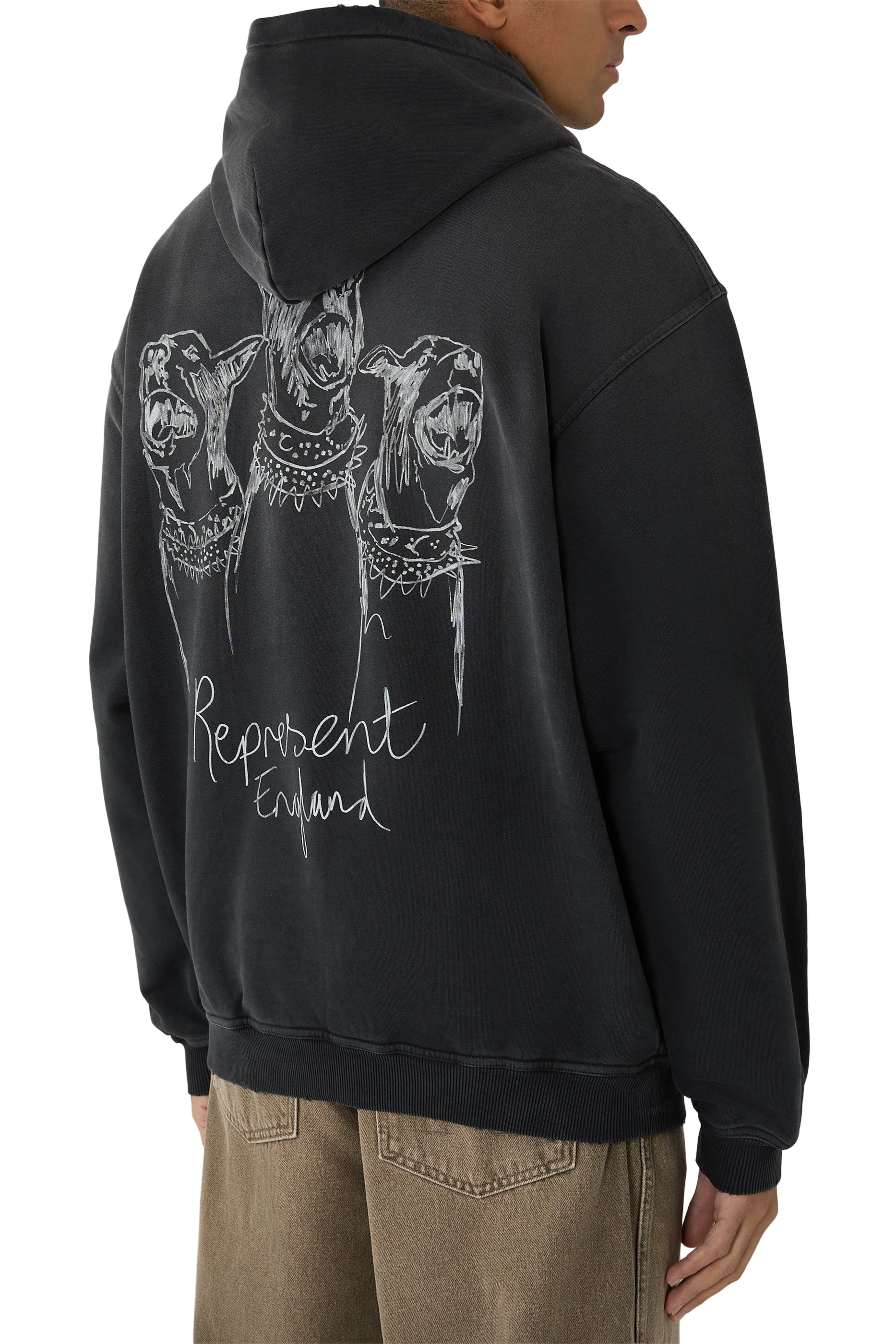 Hand-Drawn Thoroughbred Hoodie